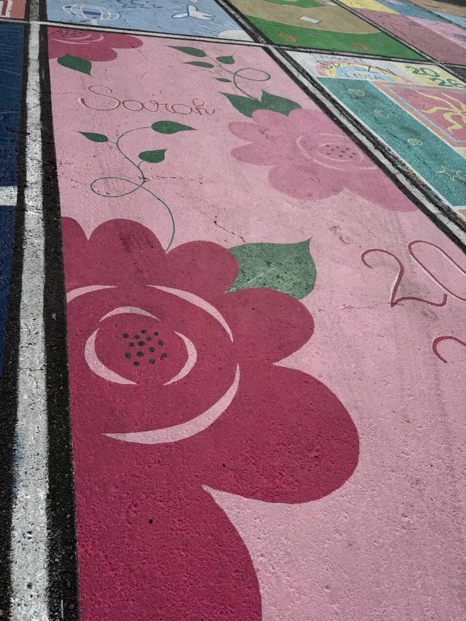 Art In the Parking Lot Sara