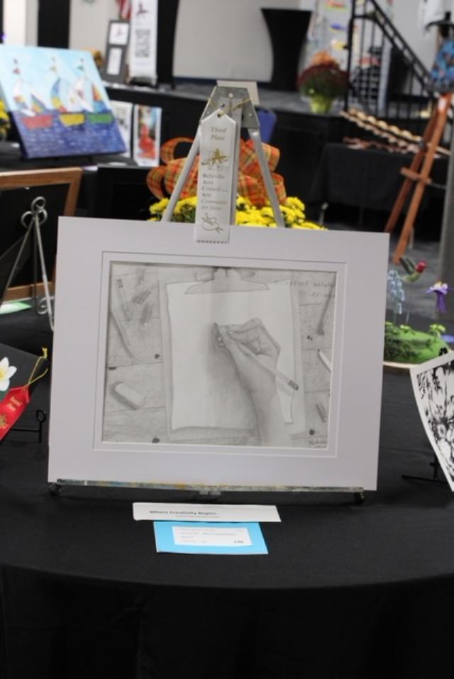 BAC Annual Community Art Show Belleville, Michigan 2025 Artist: NICHOLAS SARKESIAN "Where Creativity Begins"